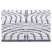 Kusový koberec Pangli 105851 Silver – na von aj na doma Rozmery kobercov: 240x330
