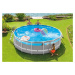 Marimex | Bazén Florida CLEARVIEW 4,88x1,22 m s kartušovou filtráciou | 10340259