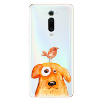 Odolné silikónové puzdro iSaprio - Dog And Bird - Xiaomi Mi 9T Pro