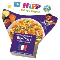 HIPP BIO Zelenina zo záhradky s BIO morčacím mäsom a rozmarínom od uk. 1. roka, 250 g