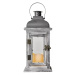 EMOS ZY2344 GREY WOOD LANTERN 1CAN FLIC 2AA