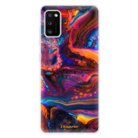 Odolné silikónové puzdro iSaprio - Abstract Paint 02 - Samsung Galaxy A41