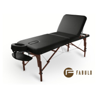 Skladací masážny stôl Fabulo DIABLO Plus Set Farba: čierna