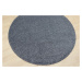 Kusový koberec Apollo Soft antra kruh - 250x250 (průměr) kruh cm Vopi koberce