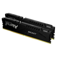 Kingston Fury Beast 32GB 6000MHz CL40 DDR5 DIMM (2x16) Black