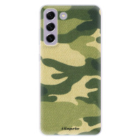 Odolné silikónové puzdro iSaprio - Green Camuflage 01 - Samsung Galaxy S21 FE 5G