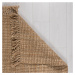 Hnedý jutový koberec Flair Rugs Jute, 200 x 290 cm