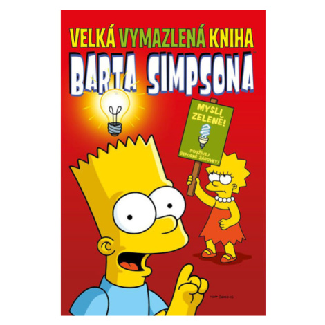 CREW Velká vymazlená kniha Barta Simpsona