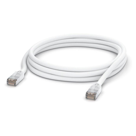 Ubiquiti UACC-Cable-Patch-Outdoor-3M-W, Vonkajší UniFi patch kábel, 3m, Cat5e, biely
