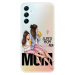Odolné silikónové puzdro iSaprio - Milk Shake - Brunette - Samsung Galaxy A34 5G