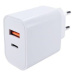 Solight USB A+C 20W fast charger univerzálny napájací adaptér