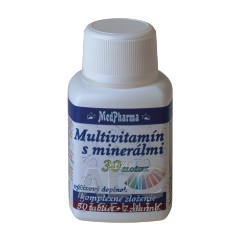 MedPharma MULTIVITAMÍN S MINERÁLMI 30 ZLOŽIEK