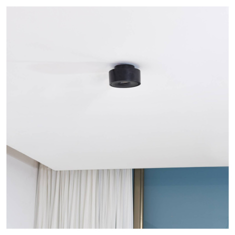 Otočné stropné svietidlo LED Arcchio Rotari, čierne
