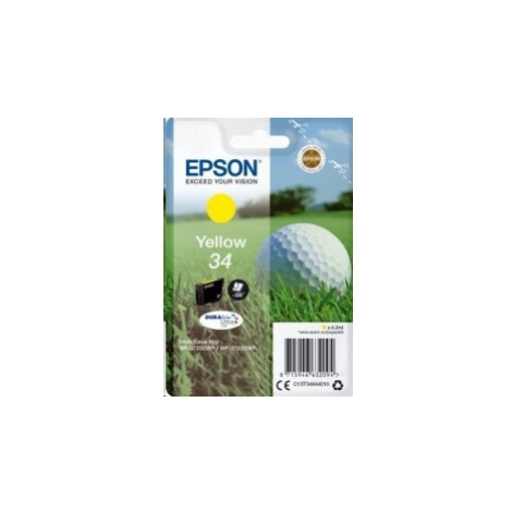 Epson T3464 Atramentová náplň Golf 34, Yellow