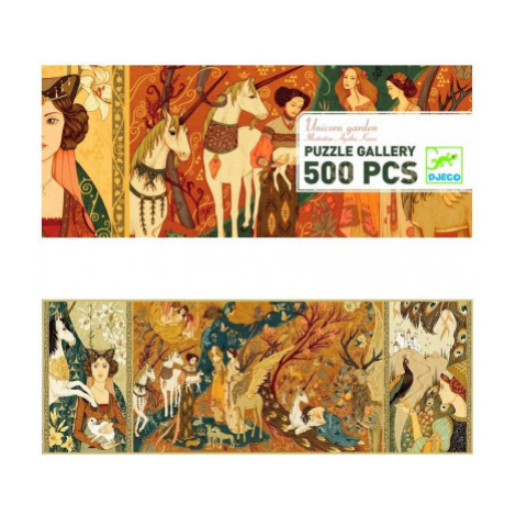 Puzzle – Záhrada jednorožcov – 500 dielikov DJECO