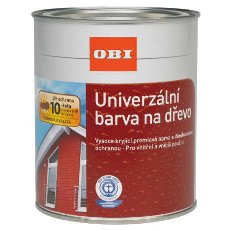 OBI Univerzálna farba na drevo holubia modrá 2,5 l