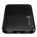 NATEC powerbanka TREVI COMPACT 5000 mA 2X USB-A + 1X USB-C, čierna