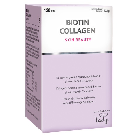 VITABALANS Vitabalans Biotin Collagen 120 tabliet