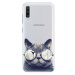 Plastové puzdro iSaprio - Crazy Cat 01 - Samsung Galaxy A70