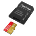 SanDisk micro SDXC karta 512GB Extreme (190 MB/s Class 10, UHS-I U3 V30) + adaptér