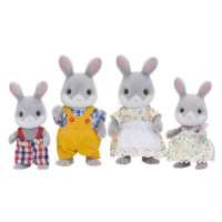 Sylvanian family Rodina šedých králikov