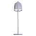 Toolight Toolight, bezdrôtová nočná USB lampa APP1362-T, šedá matná, OSW-08625