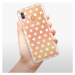 Odolné silikónové puzdro iSaprio - Stars Pattern - white - Samsung Galaxy A40