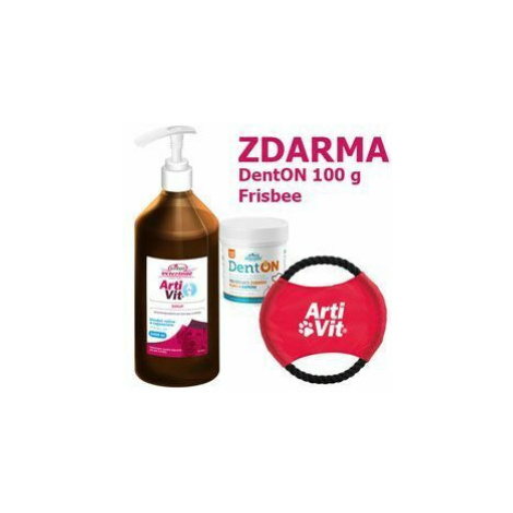 VITAR Veterinae ArtiVit sirup 1000ml+DentON100+frisbee