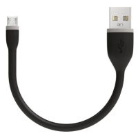 Satechi kábel Flexible USB to Micro USB 0.15m - Black