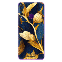 Odolné silikónové puzdro iSaprio - Gold Leaves - Huawei Y6p