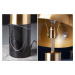 LuxD 25540 Dizajnová stolová lampa Aamira 52 cm čierno-zlatá