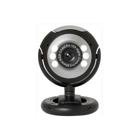 Defender Web kamera C-110, 0.3 Mpix, USB 2.0, černo-šedá, pro notebook/LCD