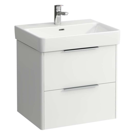 Laufen Base - Umývadlová skrinka, 52x57x44 cm, 2 zásuvky, matná biela H4022321102601