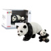 mamido Sada 2 figúrok pánd s mladými panda zvieratami sveta