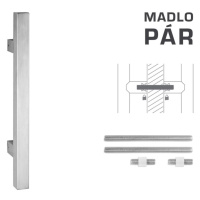 FT - MADLO kód 831 25x25 mm UN 25x25 mm 1000 mm 1200 mm , nerez matná