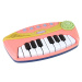 mamido Detské interaktívne piano ružové