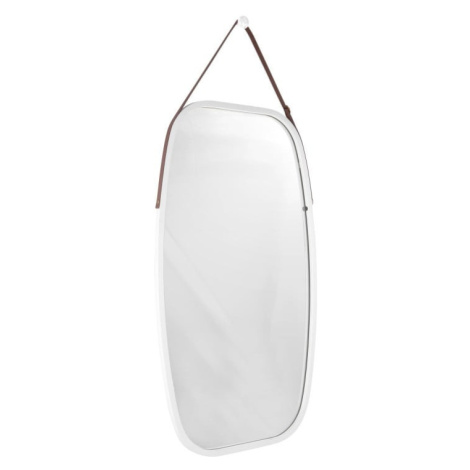 Nástenné zrkadlo v bielom ráme PT LIVING Idylic, dĺžka 74 cm