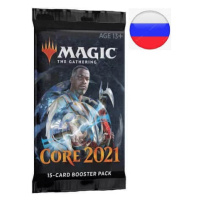 Wizards of the Coast Magic the Gathering Magic 2021 Core Set Booster - Russian