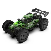 Auto RC buggy plast 22cm stavebnica 24MHz na batérie zelené