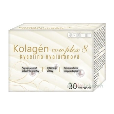 EDENPHARMA Kolagén complex 8 + Kyselina hyalurónová 30 kusov