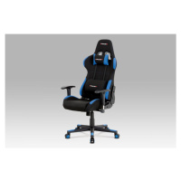 Kancelárska stolička KA-F02 látka / plast Modrá,Kancelárska stolička KA-F02 látka / plast Modrá
