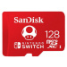 SanDisk MicroSDXC karta 128 GB pre Nintendo Switch (R:100/W:90 MB/s, UHS-I, V30, U3, C10, A1) li