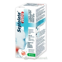 Septolete extra 1,5 mg/ml + 5 mg/ml aer.ors.1 x 30 ml/250 vstrekov
