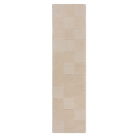 Běhoun Moderno Checkerboard Natural - 60x230 cm Flair Rugs koberce