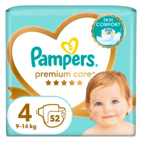 PAMPERS Premium Care S4, 9-14 kg 52 ks