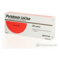 Pyridoxin Léčiva tbl.20 x 20 mg