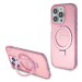 Kryt Guess GUHMP15LHRSGSP iPhone 15 Pro 6.1" pink hardcase Ring Stand Script Glitter MagSafe (GU