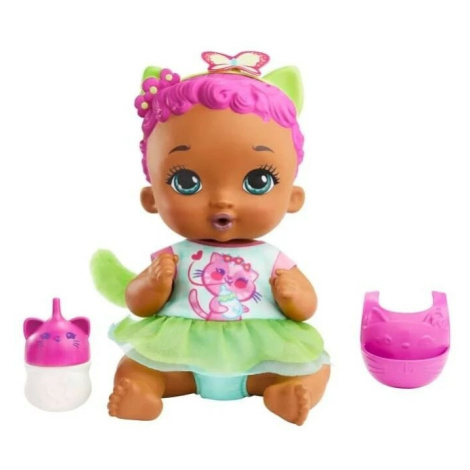 My Garden Baby Bábätko – Ružovo-Zelené Mačiatko Mattel