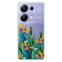 Odolné silikónové puzdro iSaprio - Exotic Flowers - Xiaomi Redmi Note 13 Pro