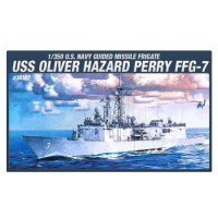 Model Kit loď 14102 - USS OLIVIER HAZARD PERRY FFG-7 (1:350)